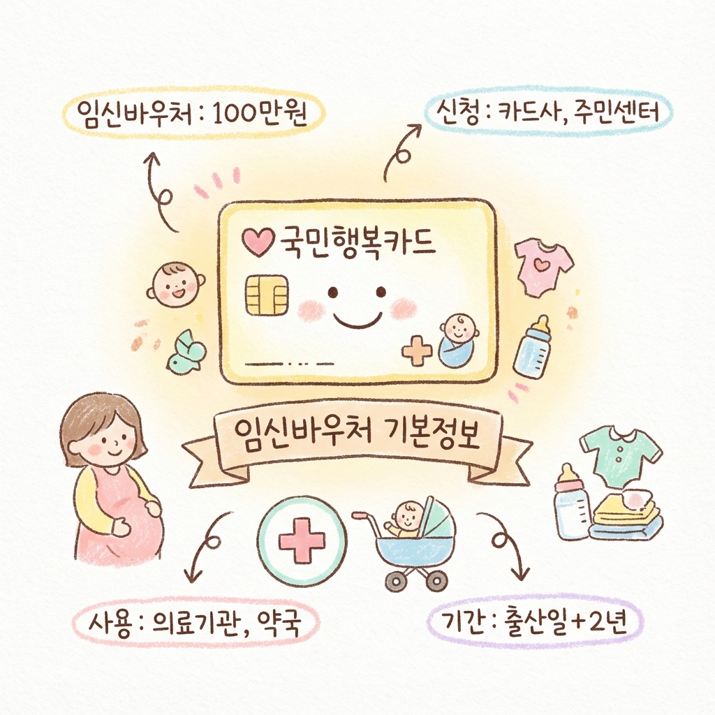 국민행복카드 임신바우처 기본정보