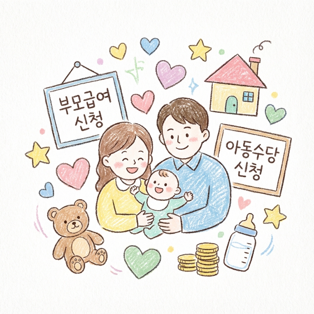 부모급여 신청 아동수당 신청