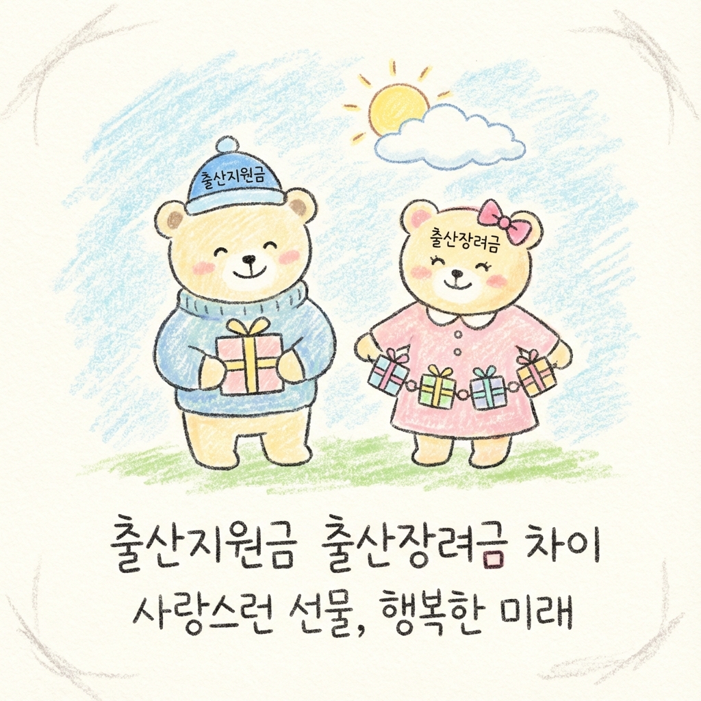 출산지원금 출산장려금 차이