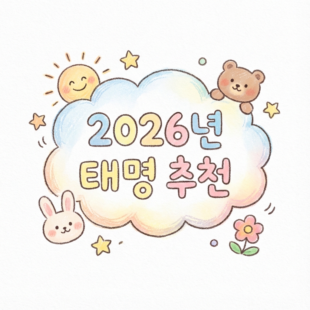 2026년 태명 추천