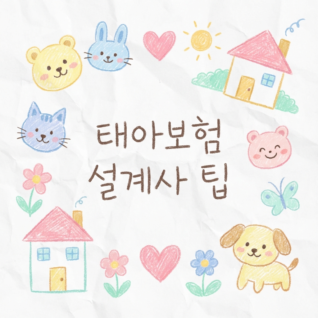 태아보험 설계사 팁